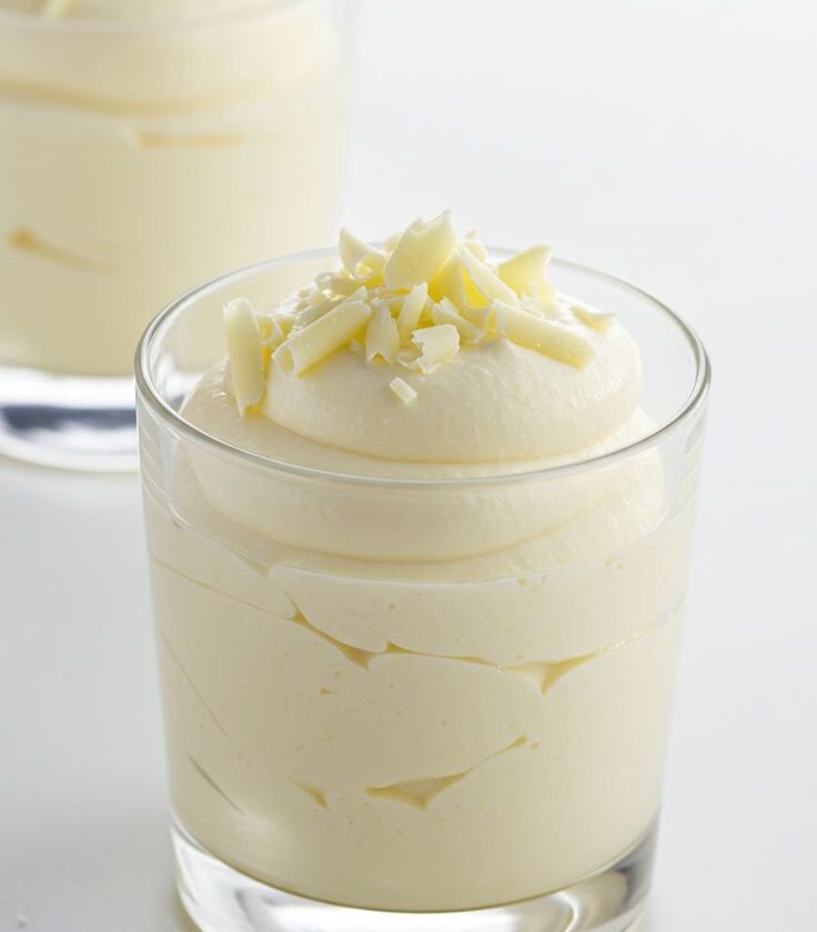 Mousse de Chocolate Blanco