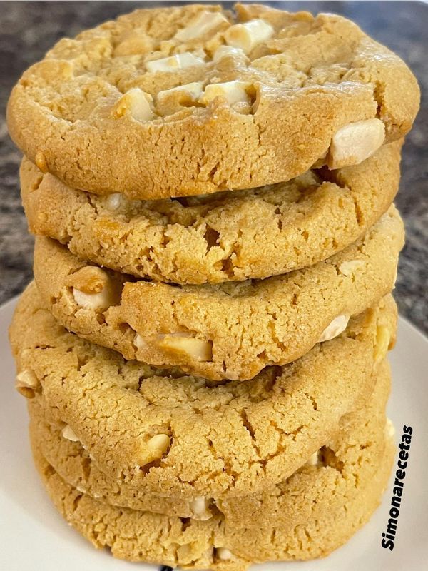 Galletas con Chocolate Blanco